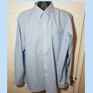 David Taylor Collection Men's Classic Fit Dress Shirt with Pocket Size 17 1/2 36